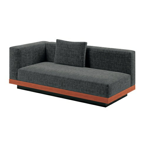 ★ポイント最大16倍★【送料無料】-D8片肘ソファ布右 RS-D84S BK　プラス 品番 RS-D84S BK jtx 668970-【ジョインテックス・JOINTEX】JAN