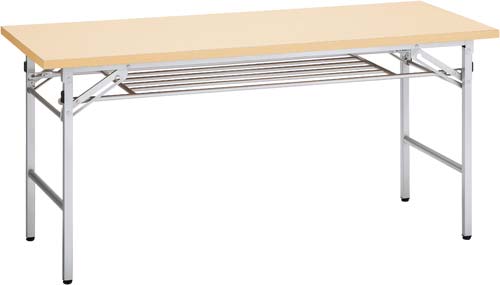 ★ポイント最大16倍★【送料・組立・設置が無料】-(VT−205−M)◇折畳みテーブル幅1500奥行600メープル　株式会社トーカイスクリーンkaf006945 ●土曜日にも配送可！（日祝除く）●個人様お届け可能！-【お買い得商品】