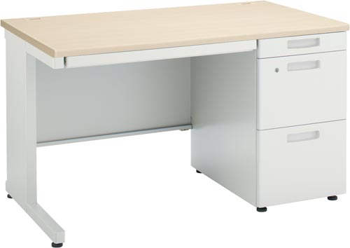 ★ポイント最大16倍★【送料・組立・設置が無料】-(TKG−D127SAWM10N)◇インベント片袖奥700幅1200脚Wナチュラル　コクヨ株式会社kaf009254 ●土曜日にも配送可！（日祝除く）●個人様お届け可能！-【お買い得商品】