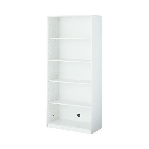 ★ポイント最大16倍★【送料・組立・設置が無料】-(SKMS−WH)SK木製シェルフ　5段　オープン　WH　サンキョーファニチャー株式会社kaf009974 ●土曜日にも配送可！（日祝除く）●個人様お届け可能！-【お買い得商品】