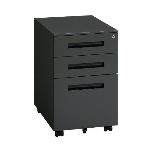 ★ポイント最大16倍★【送料・組立・設置が無料】-(BW4−3LP−FGY)ベースモバイルワゴン3段　390ダークグレー　株式会社Y2Kkaf011140 ●土曜日にも配送可！（日祝除く）●個人様お届け可能！-【お買い得商品】