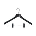 ★ポイント最大16倍★【全国配送可】-(H-5431B×34)木製ハンガー 木と生活 クリップ ブラウン 34本 株式会社ニーズkaf011252 ●土曜日にも配送可!(日祝除く)●個人様お届け可能!-【お買い得商品】