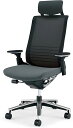 ★ポイント最大16倍★【送料無料】- 事務用回転イス インスパインヘッドレスト CR-GA2515E6GME5-W ダルグレー 62758680 コクヨ kok...