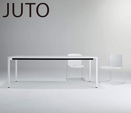 ★8/4-11 P最大27倍★【送料無料】- 会議テーブル ジュート 長円形天板 T字 MT-JTTB189S81MAW-C フラットシルバー/ホワイト 62776370 コクヨ kokuyo -【コクヨ家具】 [2]