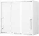 ★ポイント最大16倍★【送料無料】- システム収納 エディア 3枚引き違い戸 BWU-HU338SAWN ホワイト 62752381 コクヨ kokuyo -【...