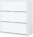 ★ポイント最大16倍★【送料無料】- システム収納 エディア ラテラルオープン BWU-C3A59SAW ホワイト 59149521 コクヨ kokuyo -【...
