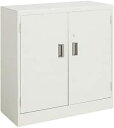 ★ポイント最大16倍★【送料無料】- 保管庫 浅型 両開き扉 S-330F1NN ナチュラルグレー 52500428 コクヨ kokuyo -【コクヨ家具】