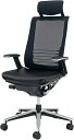 ★5/9-16 P最大27倍★【送料無料】- 事務用回転イス インスパインヘッドレスト CR-GA2505E6L7E6-W ブラック 63562316 コクヨ ...