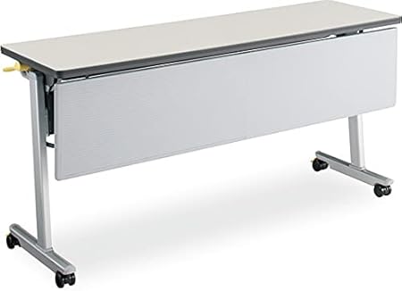 ★ポイント最大16倍★【送料無料】- フラップ天板会議テーブル　リスマ　幕板付 KT-P1102F1N3 ナチュラルグレー 62828055 コクヨ kokuyo -【コクヨ家具】