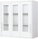 ★ポイント最大16倍★【送料無料】- システム収納 エディア ガラス引き違い戸 BWU-HGU349SAWNN ホワイト 63873740 コクヨ kokuyo...