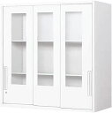 ★ポイント最大16倍★【送料無料】- システム収納 エディア ガラス引き違い戸 BWU-HGU349DSAWNN ホワイト 63873726 コクヨ kokuy...