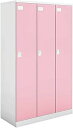 ★ポイント最大16倍★【送料無料】- ロッカー Cfort 3人用 NLK-L335SAW9F ホワイト/ホワイトピーチ 63887006 コクヨ kokuyo...