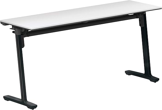 ★ポイント最大16倍★【送料無料】- フラップテ−ブル　カ−ム　棚付　幕板なし KT-S1402E6CPAWNN ブラック..