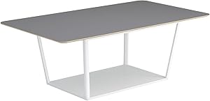 ★ポイント最大16倍★【送料無料】- ラウンジテーブル　リージョン　ボックス脚 LT-RG2112MSAAF32 ホワイト／アッシュ 64579689 コクヨ kokuyo -【コクヨ家具】