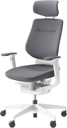 ★ポイント最大16倍★【送料無料】- タスクチェア　イング　ホワイト脚　ヘッド CR-GW3215E1G4E3-W ホワイトグレー／ソフトグレー 65568866 コクヨ kokuyo -【コクヨ家具】