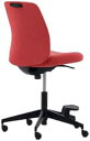★ポイント最大16倍★【全国配送可】- オフィスチェア エルア ミドルハイタイプ C02-F101CW-BKR5R51 ブラック/シグナルレッド 6629450...