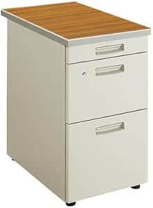 ★ポイント最大16倍★【送料無料】- デスク　SR型デスク　脇3段 SD-SR47E3F1TN3 木目天板／ナチュラルグ..