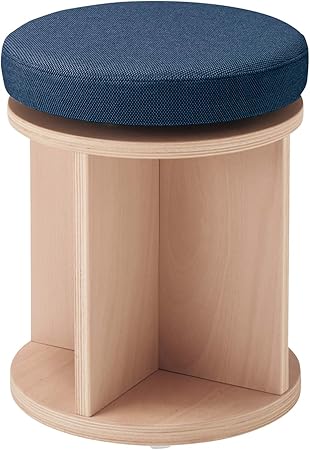 ★ポイント最大16倍★【送料無料】- ラウンジチェア　チェス　回転スツール K08-DZ82CW-G1T71 ナチュラル..