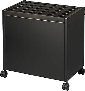 ★ポイント最大16倍★【送料無料】- 傘立て　筒状タイプ　（スチール）30本用　ブラック US-182BK ブラック 65527528 コクヨ kokuyo -【コクヨ家具】