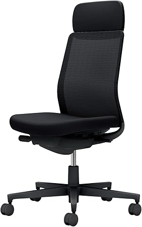 ★ポイント最大16倍★【送料無料】- オフィスチェア　モネット　背メッシュ　本 C03-B101W-BB6E6X1 ブラック／ブラック 66578772 コクヨ kokuyo -【コクヨ家具】