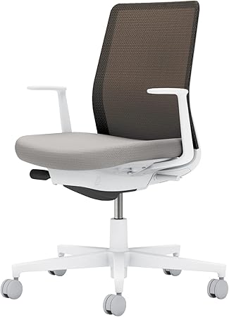 ★9/4-11 P最大27倍★【送料無料】- オフィスチェア　モネット　背メッシュ　本 C03-W110W-WE2M6X1 ホワイトグレー／ライトグレー 66591153 コクヨ kokuyo -【コクヨ家具】