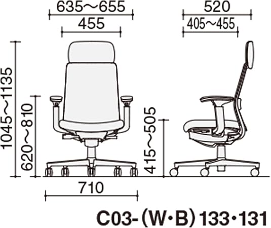 ★7/19-26 P最大27倍★【送料無料】- オフィスチェア モネット 背メッシュ 本 C03-W131U-W7E7EX1 ホワイトグレー/ディープパープル 66592938 コクヨ kokuyo -【コクヨ家具】 [3]