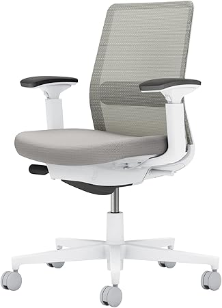 ★ポイント最大16倍★【送料無料】- オフィスチェア　モネット　背メッシュ　本 C03-W132W-WE2E2E21 ホワイトグレー／ライトグレー 66593324 コクヨ kokuyo -【コクヨ家具】