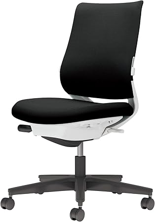 ★ポイント最大16倍★【送料無料】- チェア　ミトラ2　肘無　黒脚　白本体　ラ C04-B102CW-E1B6B61 ホワイトグレー／ブラック 66662235 コクヨ kokuyo -【コクヨ家具】