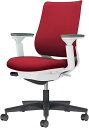 ★ポイント最大16倍★【送料無料】- チェア ミトラ2 可動肘 黒脚 白本体 C04-B130CW-E1A8A81 ホワイトグレー/カーマイン 66663027...