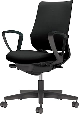 ★ポイント最大16倍★【送料無料】- チェア　ミトラ2　サークル肘　ランバー付 C04-B152CW-BKB6B61 ブラック／ブラック 66665793 コクヨ kokuyo -【コクヨ家具】