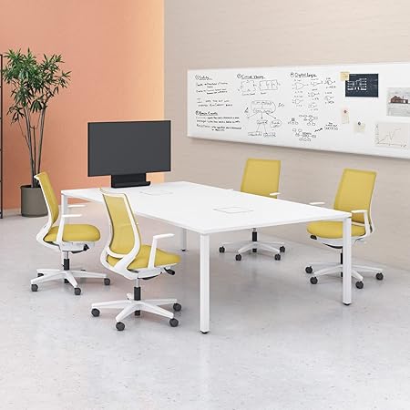 ★ポイント最大16倍★【送料無料】- チェア ミトラ2 肘無 黒脚 白本体 布 C04-B300CW-E1B6B61 ホワイトグレー/ブラック 66668794 コクヨ kokuyo -【コクヨ家具】 [2]