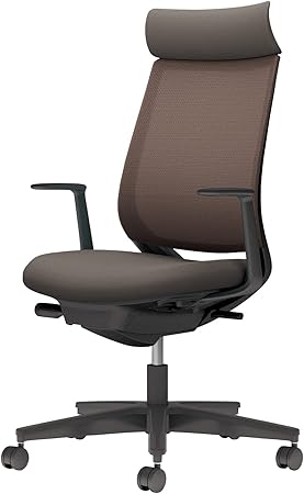 ★ポイント最大16倍★【送料無料】- チェア　ミトラ2　L型肘　黒脚　黒本体 C04-B390MW-BKM6M61 ブラック／ダークグレージュ 66674924 コクヨ kokuyo -【コクヨ家具】