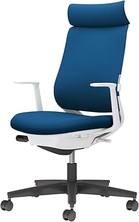 ★ポイント最大16倍★【送料無料】- チェア ミトラ2 L型肘 ランバー付き C04-B392CU-E1T6T61 ホワイトグレー/プルシアンブルー 66675327 コクヨ kokuyo -【コクヨ家具】