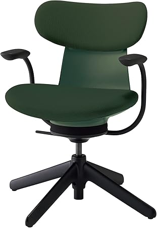 ★ポイント最大16倍★【送料無料】- タスクチェア　イングライフ　ブラック脚 C05-B11CCL-Q6Q6Q61 ディープグリーン 66925668 コクヨ kokuyo -【コクヨ家具】