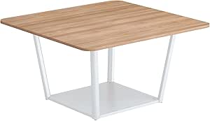 ★ポイント最大16倍★【送料無料】- ラウンジテーブル　リージョン　ボックス脚 LT-RG1212MLSAAMY3N ホワイト／ティンパーミディアム 66704812 コクヨ kokuyo -【コクヨ家具】