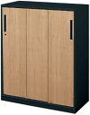 ★ポイント最大16倍★【送料無料】- 収納庫 エディア 3枚引き違い戸 下置き BWU-HD359E6AEP2 20176723 コクヨ kokuyo -【コクヨ家具】