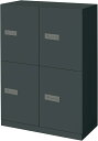 ★ポイント最大16倍★【送料無料】- 収納庫 エディア 4人用ロッカー ゼロッ BWU-RN4ADE69E6A 20188887 コクヨ kokuyo -【コク...