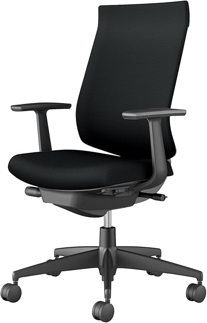 ★ポイント最大16倍★【送料無料】- オフィスチェア　ウィザード4　ハイバック C06-B212CW-BKG4B61 20155..