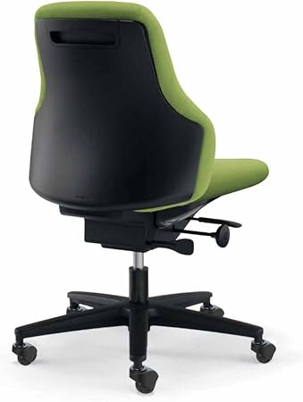 ★9/19-24 P最大27倍★【送料無料】- グーフォ肘無ローバック ブラック ライトオリーブ Vキャスター CR-G2700E6G9Q4-VN3 20321659 コクヨ kokuyo -【コクヨ家具】 [3]