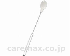 ★いまだけ！ポイント最大16倍★【全国配送可】-カルマゲマゲ105　スプーン・フォーク兼用小 PS105-6 斉藤工業　JAN 4936480094634 kt250459 取寄品 食事関連 箸・スプーン・フォーク (箸・スプーン・フォーク)-【介護福祉用具】
