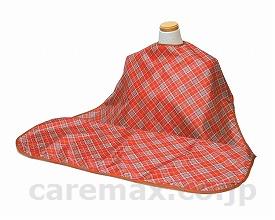 ★いまだけ！ポイント最大16倍★【全国配送可】-食事前掛　超はっ水 1011　チェックイエロー 特殊衣料　JAN 4521573004043 kt269538 取寄品 食事関連 食事用エプロン 食事用エプロン-【介護福祉用具】