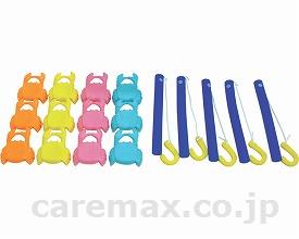 ★いまだけ！ポイント最大16倍★【全国配送可】-カニつりつかみ / 本体：4色×3個　竿：5本　カゴ付 一歩　JAN kt282118 取寄品 健康管理 レクリエーション レクリエーションアイテム-【介護福祉用具】