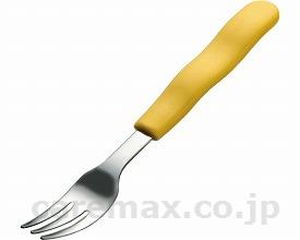 ★ポイント最大16倍★【全国配送可】-UDカトラリー　ヒメフォーク H-376Y　イエロー 東海興商　JAN 4960784286907 kt310006 取寄品 食事関連 箸・スプーン・フォーク フォーク-【介護福祉用具】
