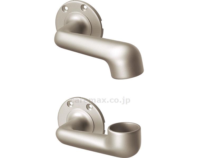 ★いまだけ！ポイント最大16倍★【全国配送可】-32ステンアクア　オフセットブラケット上下セット 040-3017　ショットブラスト仕上 マツ六　JAN 4976415955067 kt312810 取寄品 住宅改修 手すり 浴室用・部材-【介護福祉用具】
