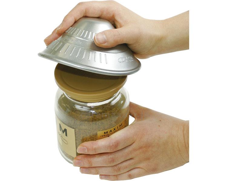 ★10/4-10/9 P最大16倍★【全国配送可】-ボトルオープナーC K503-00　銀 アビリティーズ・ケアネット　JAN 4514469114117 kt314190 取寄品 食事関連 すべり止めマット・オープナー オープナー-【介護福祉用具】