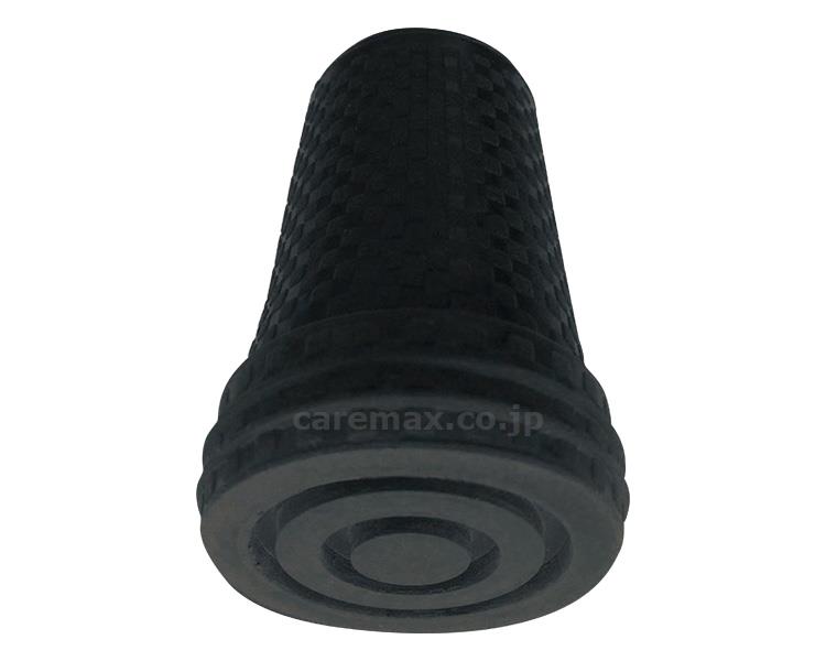 ★12/19-26 最大P27倍★【全国配送可】-杖ゴムキャップ12mm（2個入） ブラック 島製作所　JAN 4945528790971 kt333647 取寄品 歩行関連 杖小物 ゴムチップ-【介護福祉用具】