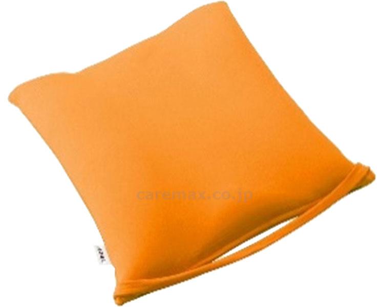 いまだけ！★ポイント最大14倍★【全国配送可】-ひっぱって使うのびるシートクッション（カバー付） / オレンジ MOGU　JAN 4540323017263 kt334457 取寄品 ベッド関連 クッション ビーズクッション-【介護福祉用具】