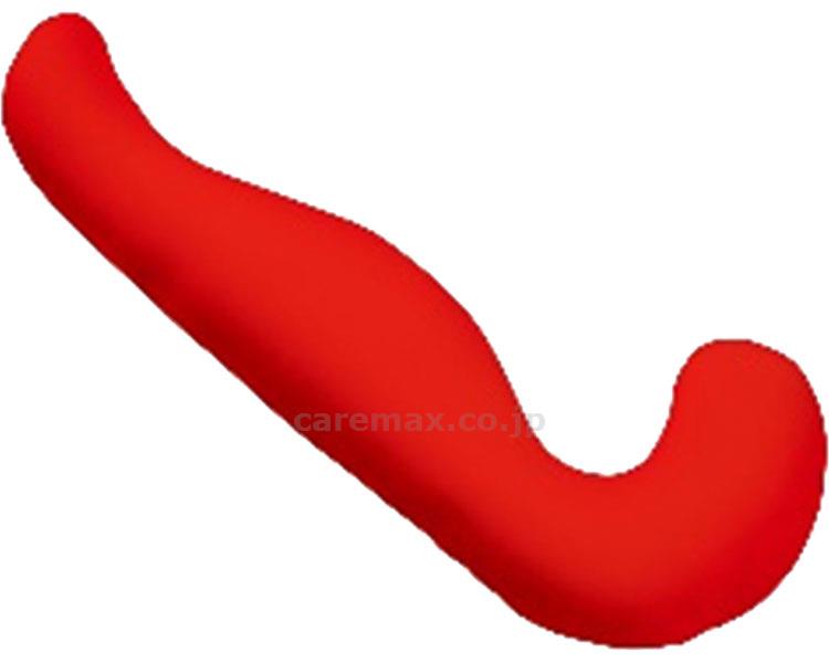 ★10/4-10/9 P最大16倍★【全国配送可】-気持ちいい抱きまくら 赤 MOGU　JAN 4540323018338 kt334553 取寄品 ベッド関連 寝具 まくら-【介護福祉用具】