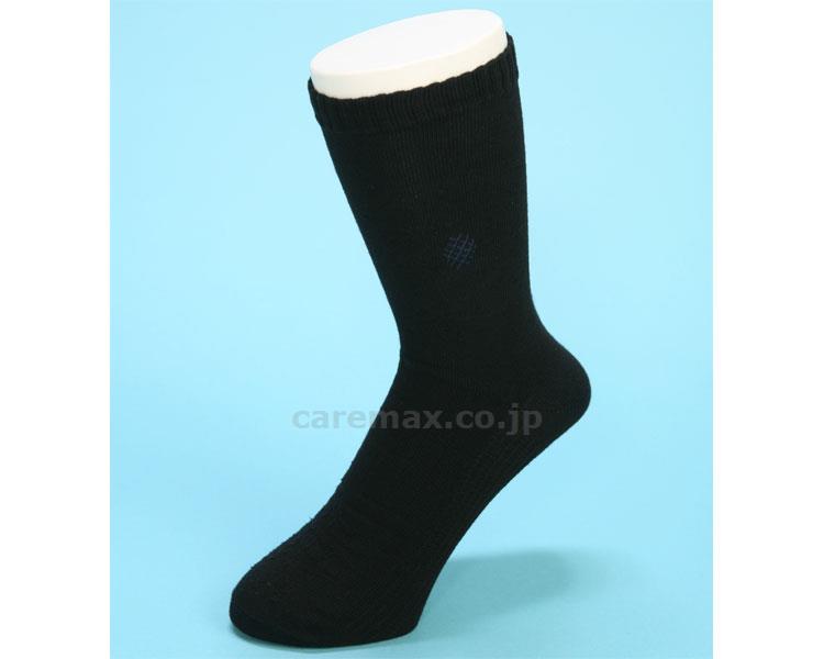 ★1/24-29 P最大27倍★【全国配送可】-ソックス筋流　クルー　ブラック　22-24cm SKSSCR22B スパイラルの田中　JAN 4530681617267 kt344362 取寄品 衣類 ソックス ソックス-【介護福祉用具】