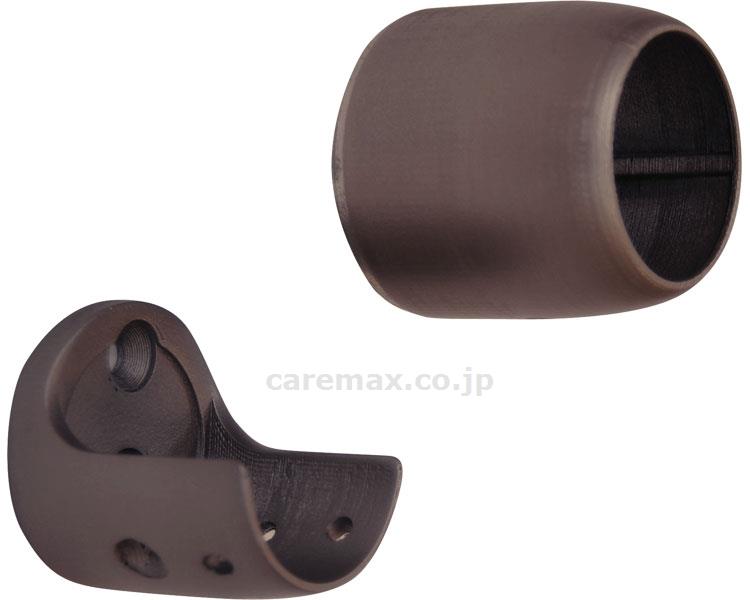 ★10/4-10/9 P最大16倍★【全国配送可】-フリーRレール　Nエンドソケット 040-2899　ダークブロンズ マツ六　JAN 4976415852748 kt347212 取寄品 住宅改修 手すり 屋外用・部材-【介護福祉用具】